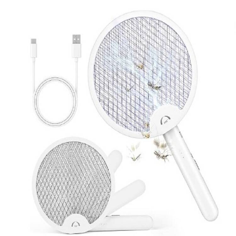 Raquette Anti Moustiques Électrique Rechargeable Par USB – Image 2