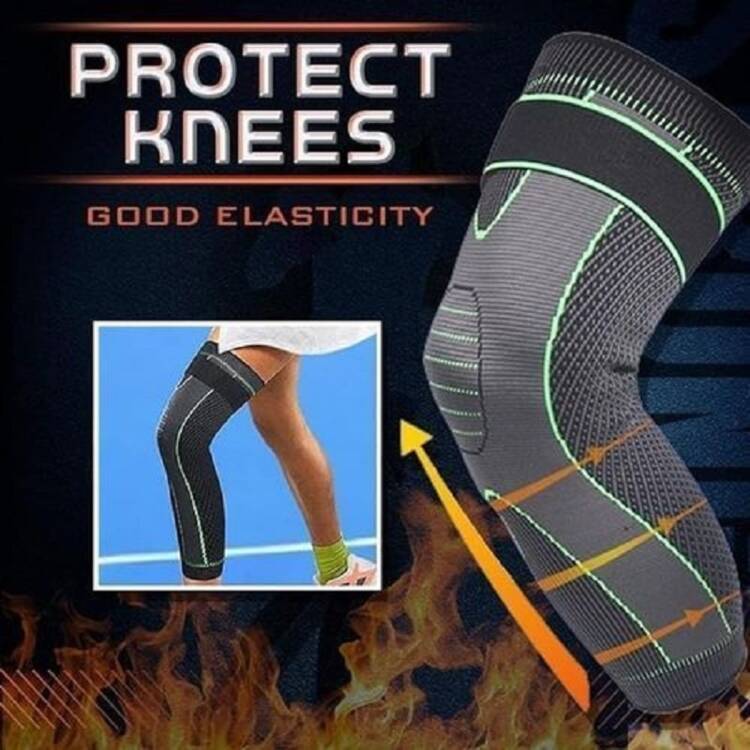 Genouillère De Compression Professionnel 3D - Jambe Complète – Image 2