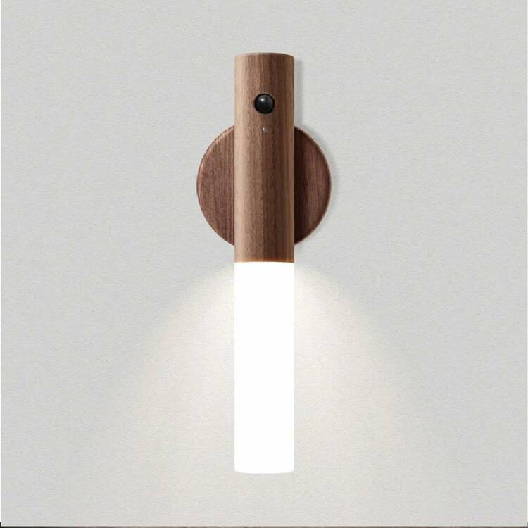 Veilleuse à détecteur de mouvement, lampe murale rechargeable par USB – Image 4