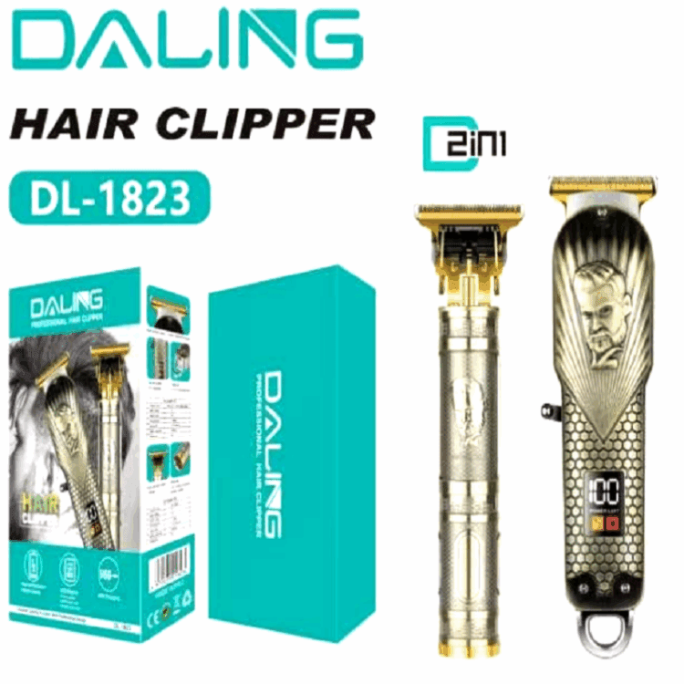 Pack de 2 DALING Tondeuse Cheveux Rechargeable 2*1