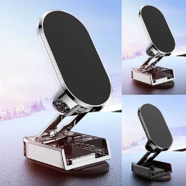 Support De Téléphone Magnétique De Voiture Rotatif Réglable