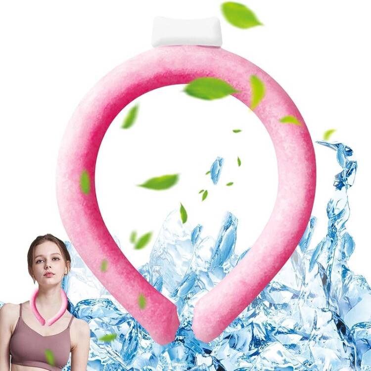 Collier De Cou Froid Pour Sports De Plein Air, Coussin De Glace Refroidisseur De Cou Réutilisable – Image 2