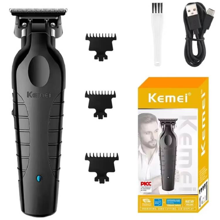 Kemei 2299 Tondeuse À Cheveux Professionnelle Sans Fil