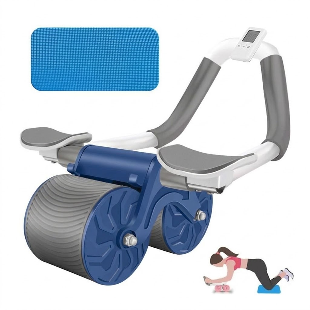 Rouleau Abdominal avec support coude Back Trainer 2en1 – Image 3