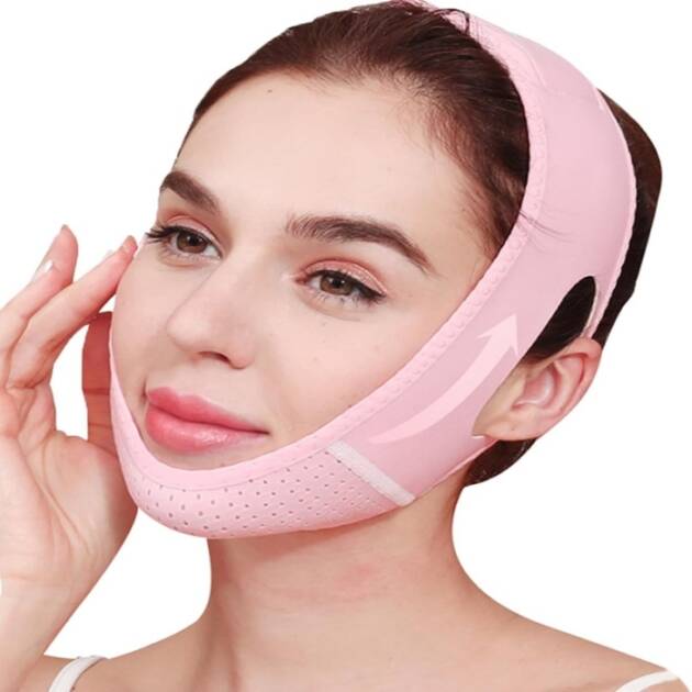 Masque En Silicone Liftant Et Amincissant Pour Le Menton