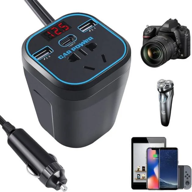 Convertisseur Voiture 12V vers 220V CAR POWER avec USB